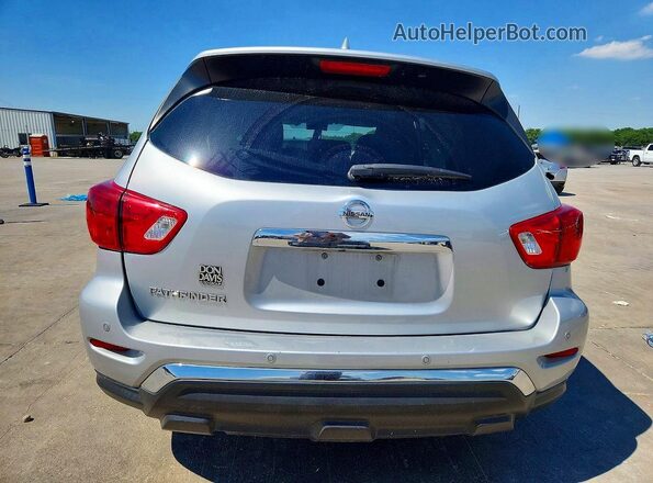 5N1DR2MN9KC585506 2019 NISSAN PATHFINDER Silver Rear view