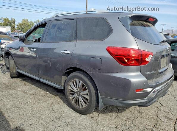 5N1DR2MN9KC600652 2019 NISSAN PATHFINDER Gray Trasero izquierdo