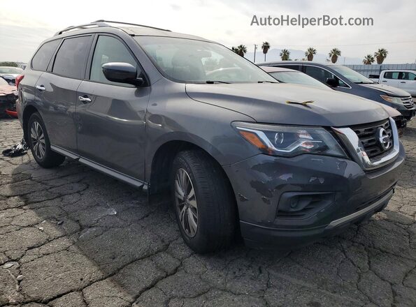 5N1DR2MN9KC600652 2019 NISSAN PATHFINDER Gray Delantero derecho