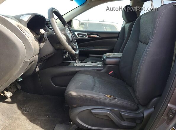 5N1DR2MN9KC600652 2019 NISSAN PATHFINDER Gray Vista interior delantera