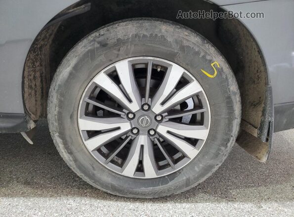 5N1DR2MNXHC601639 2017 NISSAN PATHFINDER Gray 