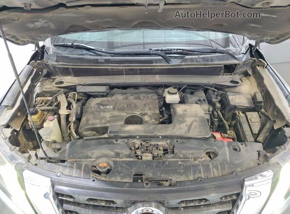 5N1DR2MNXHC601639 2017 NISSAN PATHFINDER Gray Widok komory silnika