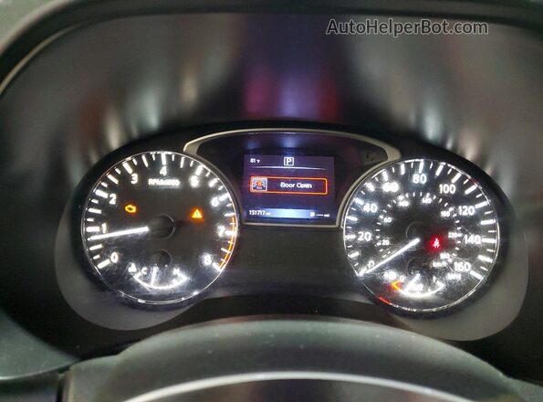 5N1DR2MNXHC601639 2017 NISSAN PATHFINDER Gray Widok zestawu wskaźników