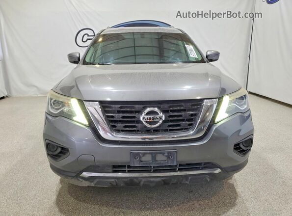 5N1DR2MNXHC601639 2017 NISSAN PATHFINDER Gray Widok z przodu