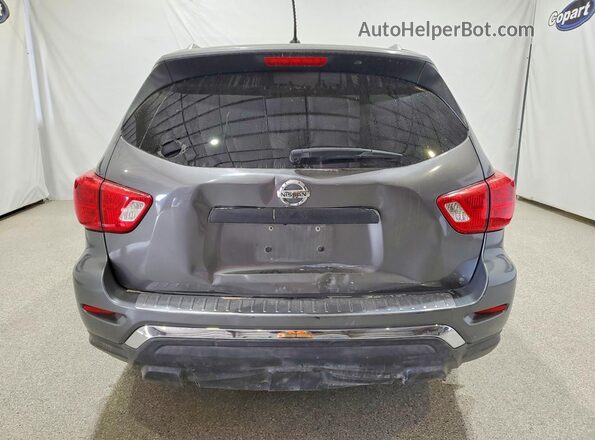 5N1DR2MNXHC601639 2017 NISSAN PATHFINDER Gray Widok z tyłu