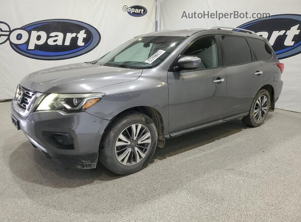 5N1DR2MNXHC601639 2017 NISSAN PATHFINDER Gray 