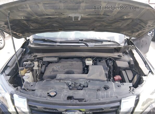 5N1DR2MNXHC617601 2017 NISSAN PATHFINDER Black უკანა ხედი