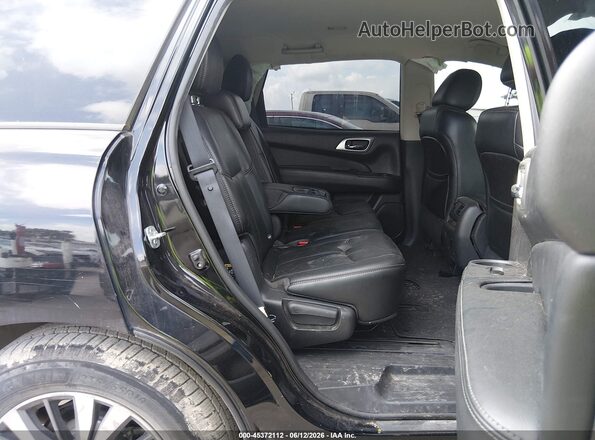 5N1DR2MNXHC617601 2017 NISSAN PATHFINDER Black VIN კოდის სტიკერის ხედი