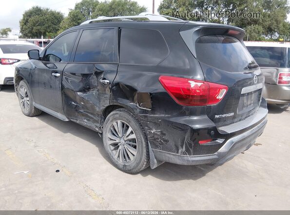 5N1DR2MNXHC617601 2017 NISSAN PATHFINDER Black უკანა მარცხენა