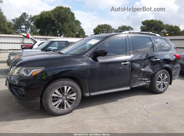 5N1DR2MNXHC617601 2017 NISSAN PATHFINDER Black წინა ხედი