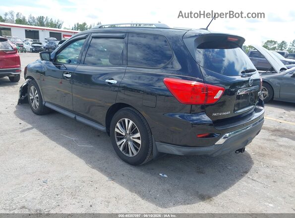5N1DR2MNXHC621275 2017 NISSAN PATHFINDER Black Հետևի ձախ