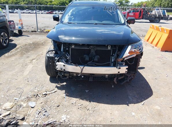 5N1DR2MNXHC631028 2017 NISSAN PATHFINDER Black Widok z przodu