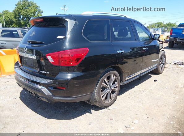 5N1DR2MNXHC631028 2017 NISSAN PATHFINDER Black Tył prawy