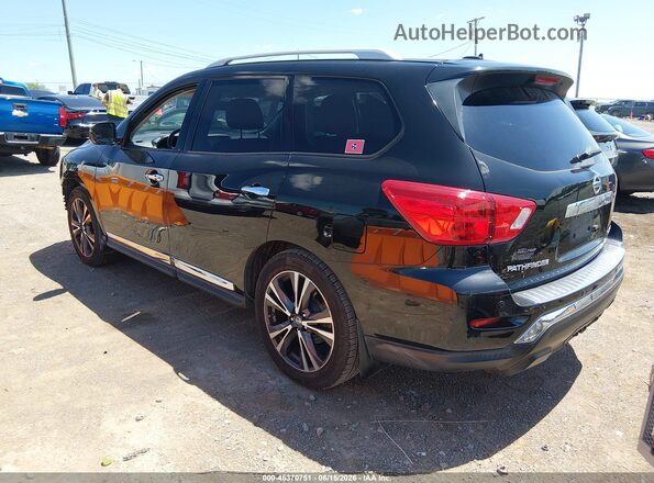 5N1DR2MNXHC631028 2017 NISSAN PATHFINDER Black Tył lewy