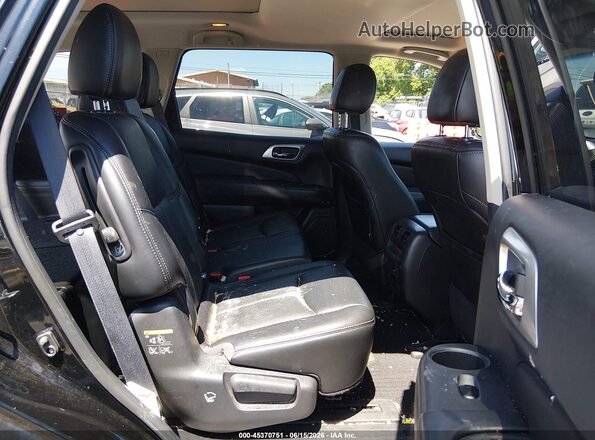 5N1DR2MNXHC631028 2017 NISSAN PATHFINDER Black Widok naklejki z numerem VIN