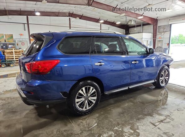 5N1DR2MNXHC644412 2017 NISSAN PATHFINDER Blue Задня права чверть