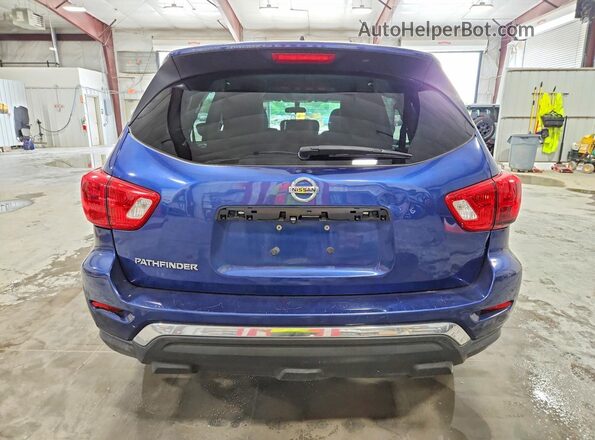 5N1DR2MNXHC644412 2017 NISSAN PATHFINDER Blue Вид ззаду