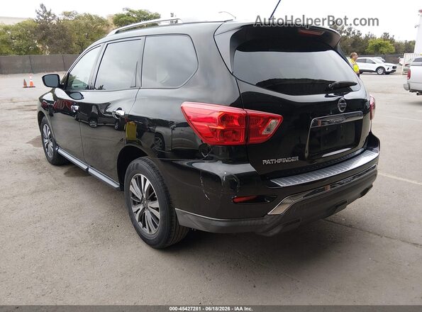 5N1DR2MNXHC658634 2017 NISSAN PATHFINDER Black Trasero izquierdo