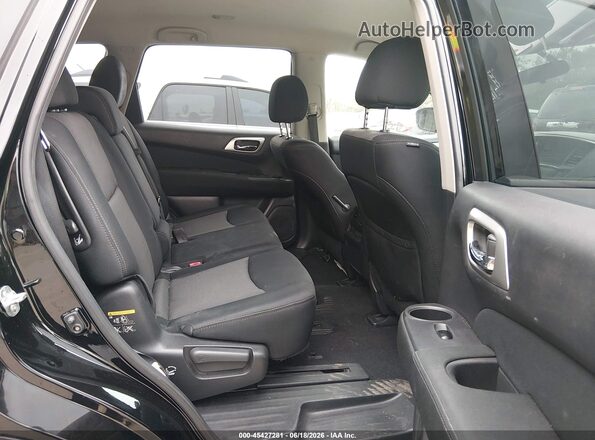 5N1DR2MNXHC658634 2017 NISSAN PATHFINDER Black Vista de la etiqueta del VIN