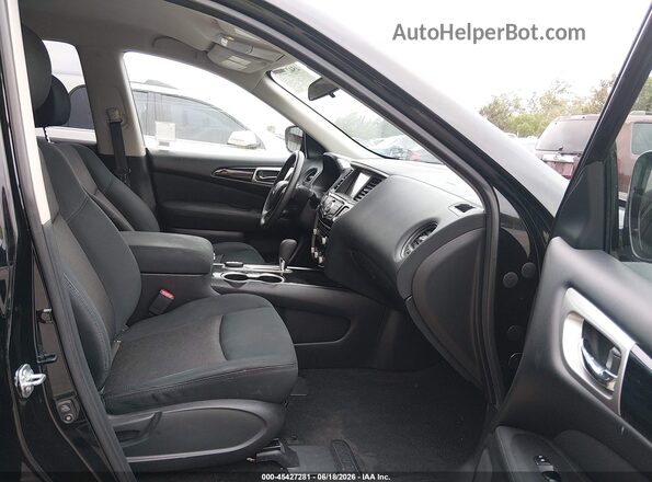 5N1DR2MNXHC658634 2017 NISSAN PATHFINDER Black Vista interior delantera