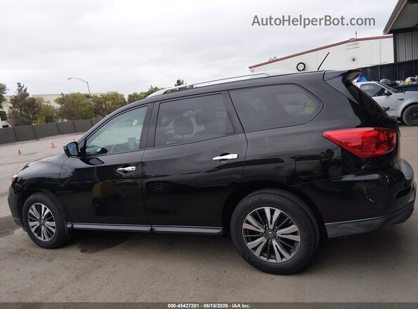 5N1DR2MNXHC658634 2017 NISSAN PATHFINDER Black Vista interior de 360 grados