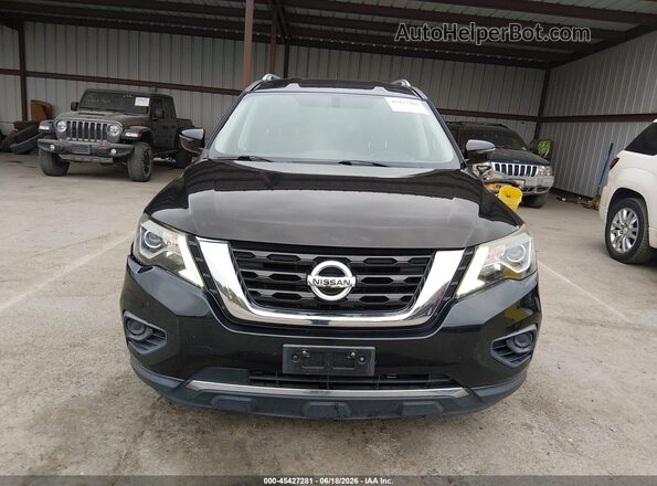 5N1DR2MNXHC658634 2017 NISSAN PATHFINDER Black Vista del cuadro de instrumentos