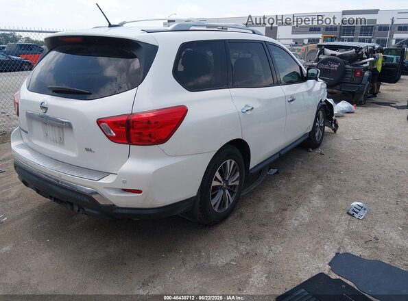 5N1DR2MNXHC695456 2017 NISSAN PATHFINDER White Հետևի աջ