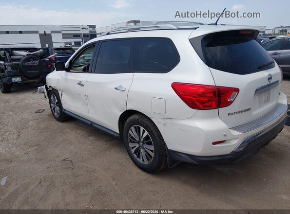 5N1DR2MNXHC695456 2017 NISSAN PATHFINDER White Հետևի ձախ