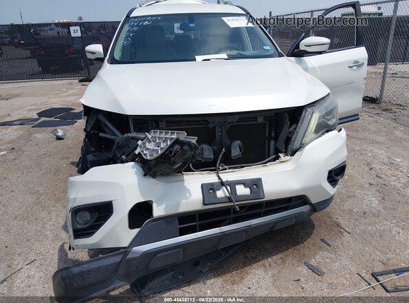 5N1DR2MNXHC695456 2017 NISSAN PATHFINDER White Դիմացի տեսք