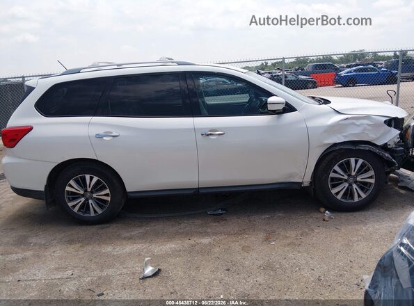 5N1DR2MNXHC695456 2017 NISSAN PATHFINDER White Սալոնի հետևի տեսք
