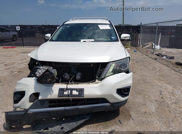 5N1DR2MNXHC695456 2017 NISSAN PATHFINDER White Սարքավորումների վահանակի տեսք
