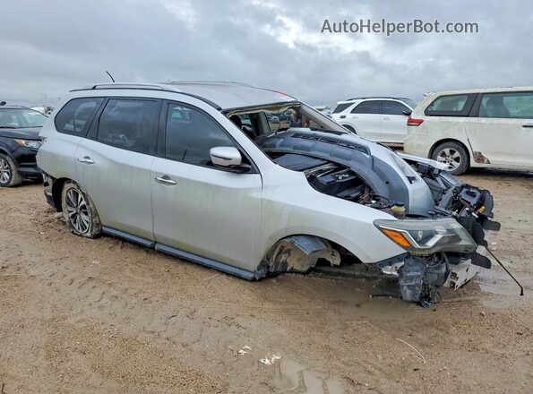 5N1DR2MNXJC603719 2018 NISSAN PATHFINDER Серебряный Передняя правая четверть