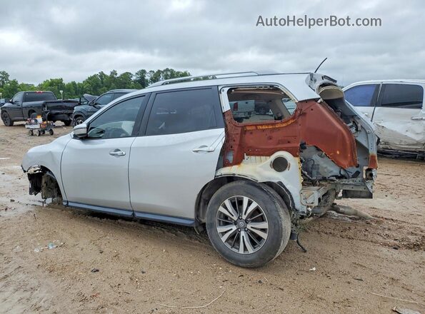 5N1DR2MNXJC603719 2018 NISSAN PATHFINDER Серебряный Задняя левая четверть