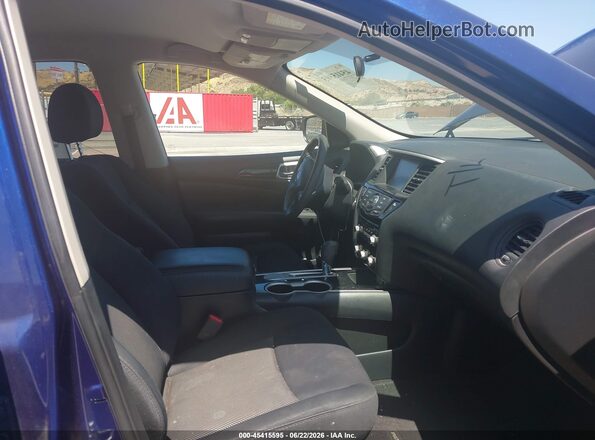 5N1DR2MNXJC618527 2018 NISSAN PATHFINDER Blue Սալոնի դիմացի տեսք