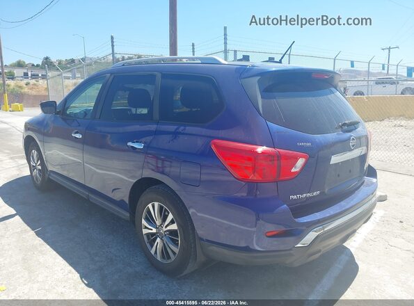 5N1DR2MNXJC618527 2018 NISSAN PATHFINDER Blue Հետևի ձախ