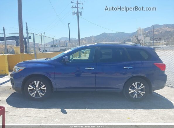 5N1DR2MNXJC618527 2018 NISSAN PATHFINDER Blue Սալոնի 360 աստիճան տեսք