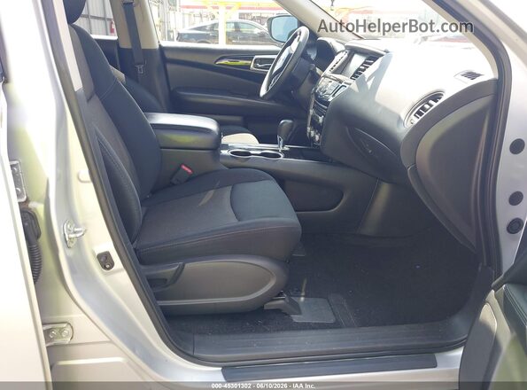 5N1DR2MNXJC625462 2018 NISSAN PATHFINDER Silver წინა სალონის ხედი