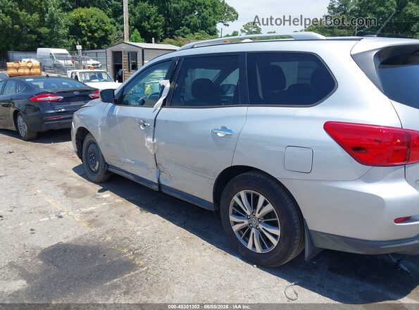 5N1DR2MNXJC625462 2018 NISSAN PATHFINDER Silver ხელსაწყოთა პანელის ხედი