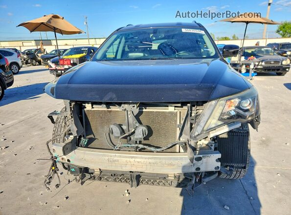 5N1DR2MNXJC649096 2018 NISSAN PATHFINDER Black Widok z przodu