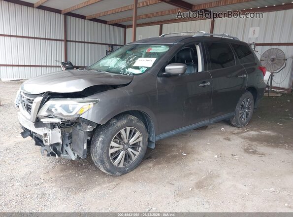 5N1DR2MNXJC678758 2018 NISSAN PATHFINDER Pewter Przód lewy