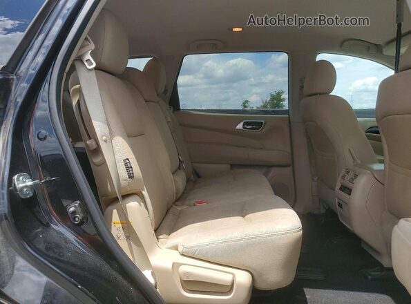 5N1DR2MNXKC596904 2019 NISSAN PATHFINDER Black Vista interior trasera