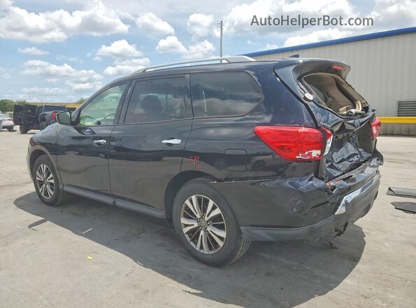 5N1DR2MNXKC596904 2019 NISSAN PATHFINDER Black Trasero izquierdo