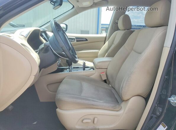 5N1DR2MNXKC596904 2019 NISSAN PATHFINDER Black Vista interior delantera