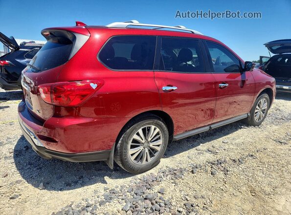 5N1DR2MNXKC609747 2019 NISSAN PATHFINDER Red 