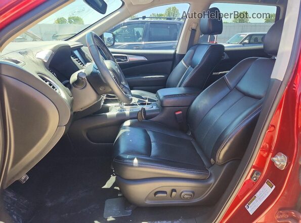 5N1DR2MNXKC609747 2019 NISSAN PATHFINDER Red 