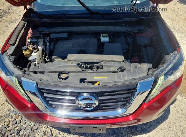 5N1DR2MNXKC609747 2019 NISSAN PATHFINDER Red 