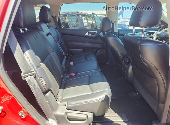 5N1DR2MNXKC609747 2019 NISSAN PATHFINDER Red 