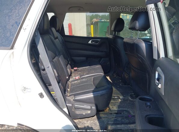 5N1DR2MNXKC615936 2019 NISSAN PATHFINDER White VIN sticker view