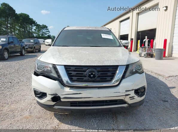 5N1DR2MNXKC615936 2019 NISSAN PATHFINDER White Instrument cluster view