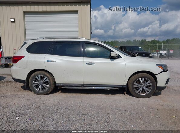 5N1DR2MNXKC615936 2019 NISSAN PATHFINDER White Rear interior view